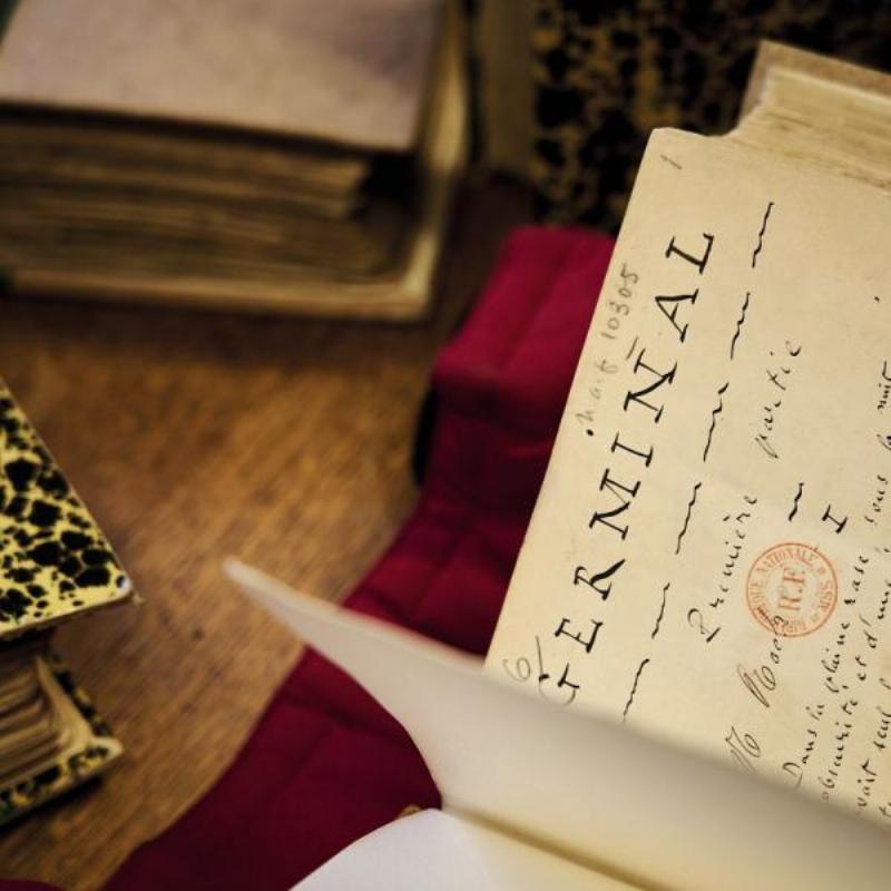 Bibliothèque reconstituée de Victor Hugo, livres rares et manuscrits originaux, musée littéraire