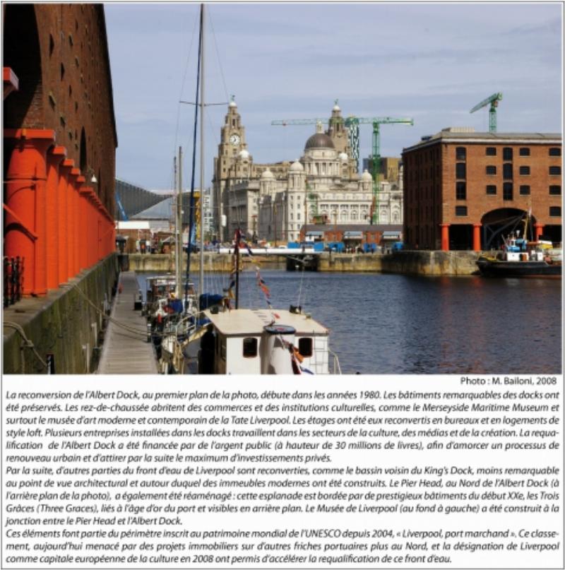 La régénération urbaine de Manchester : MediaCityUK, un pôle moderne sur les quais.