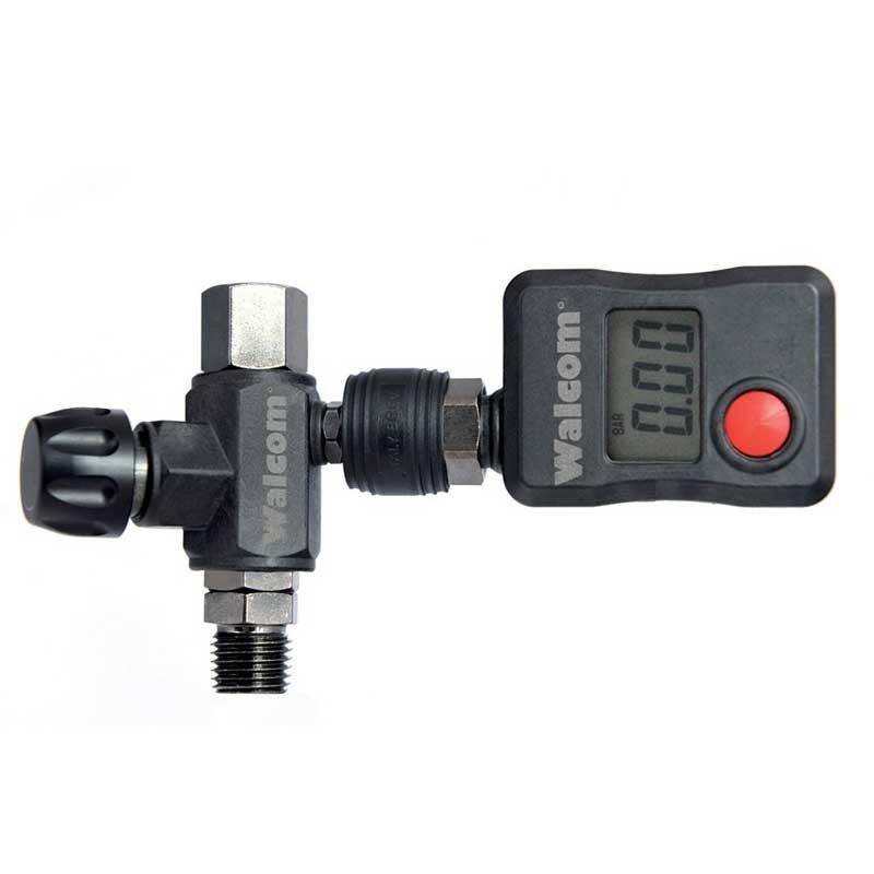 Manomètre pour pistolet à peinture, affichant une pression précise pour un contrôle optimal et une finition impeccable