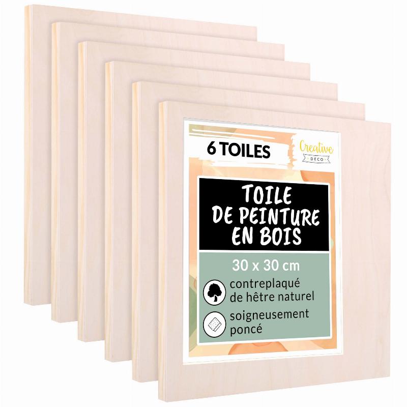 Matériel de peinture gouache pour débutant posé sur une table en bois clair, idéal pour la peinture gouache