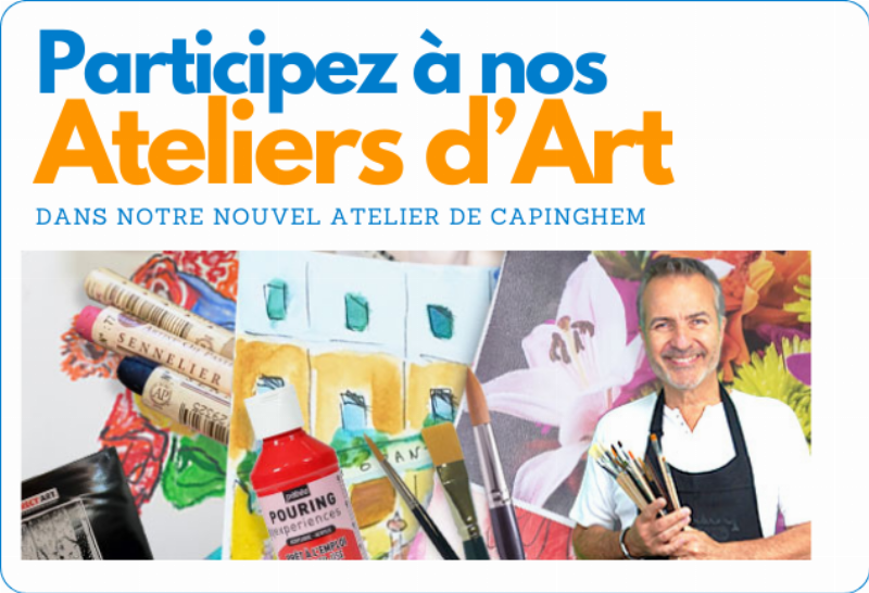 Matériel essentiel pour une formation peinture artistique de qualité française