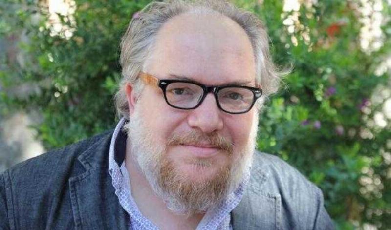 Mathias Énard, lauréat du prix Goncourt 2015 pour son roman "Boussole", écrivain français