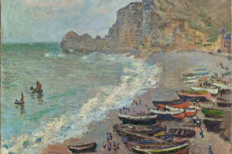 Claude Monet explorant les effets de la lumière sur la Cathédrale de Rouen, un symbole de l'impressionnisme français