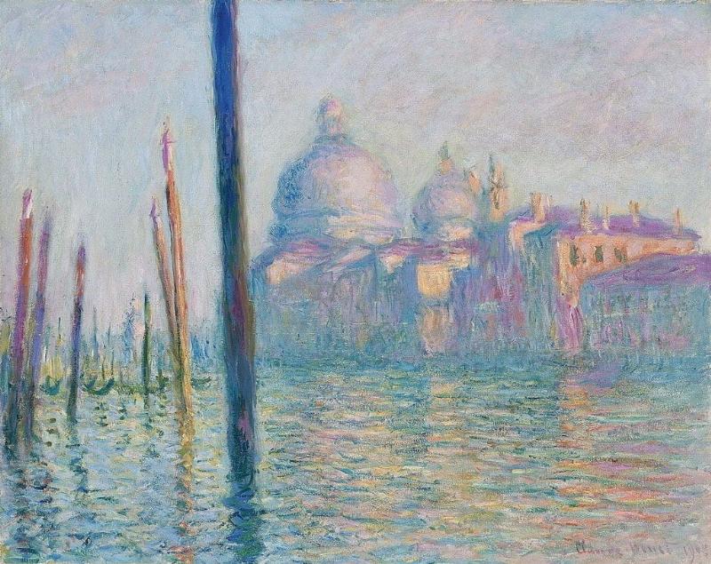 Monet peignant ses Nénuphars avec des touches de couleurs et de lumière