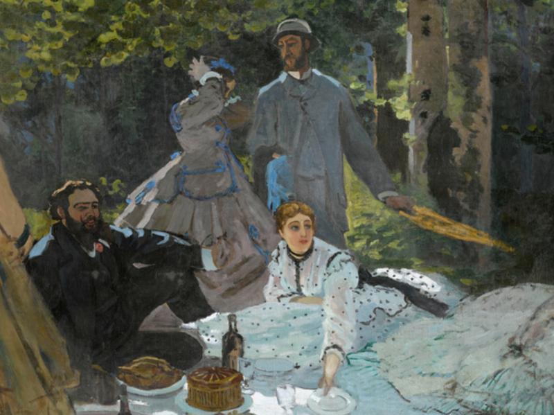 Intérieur du Musée d'Orsay avec sa collection d'œuvres de peintre post-impressionniste