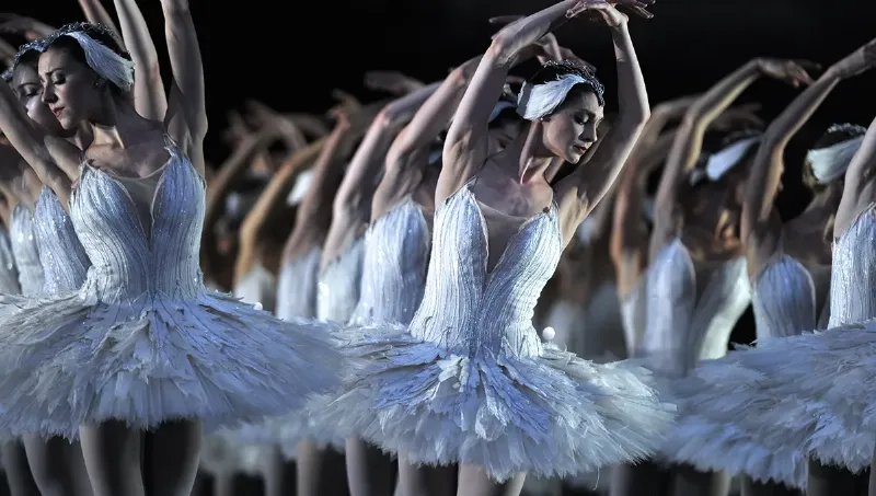 Musique classique danse ballerine Le Lac des Cygnes, inspiration artistique