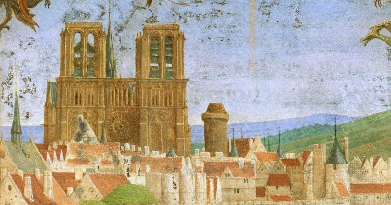 Début de la construction de Notre-Dame de Paris à l'époque médiévale, 1163