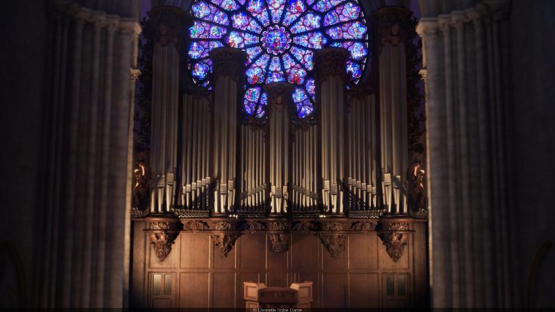 Expérience immersive Notre-Dame de Paris avec casque de réalité virtuelle
