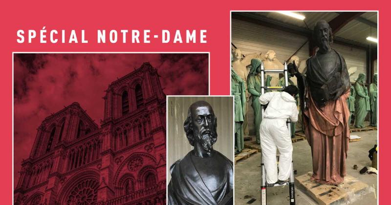 Un nouveau coq de Notre-Dame de Paris en cuivre, symbole de renaissance et d'artisanat français
