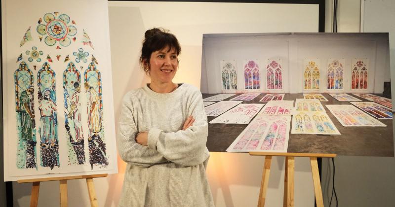 Nouveau vitrail contemporain pour Notre-Dame de Paris