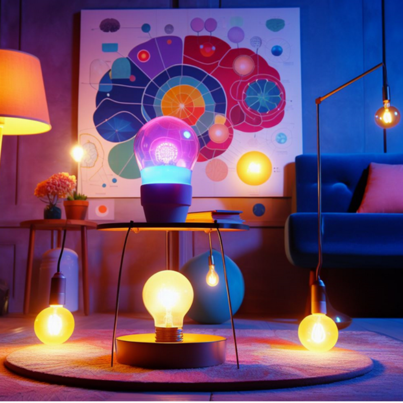 Intérieur apaisant aux teintes beige, baigné de lumière naturelle, favorisant le bien-être.