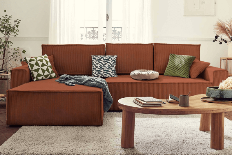 Palette de nuances de peinture terracotta, évoquant la terre cuite artisanale et la chaleur méditerranéenne.