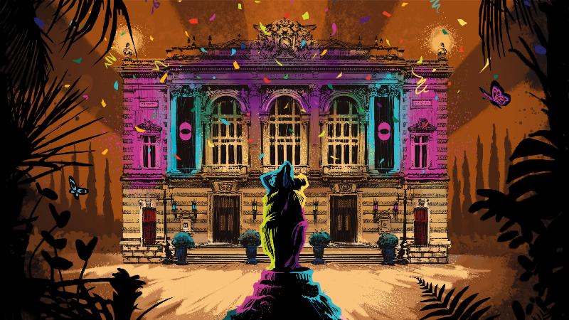 Un orchestre symphonique en pleine performance, illustrant la richesse du `best off musique classique`