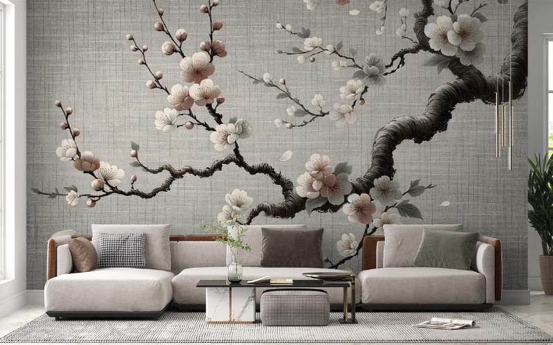 Palette de couleurs pour une chambre zen avec une touche d'élégance française