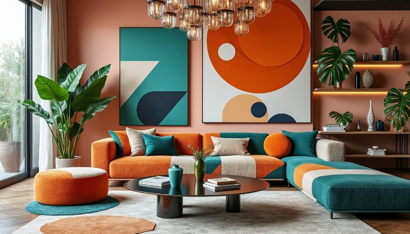 L'esprit audacieux et le panache français dans l'utilisation créative des matériaux d'art