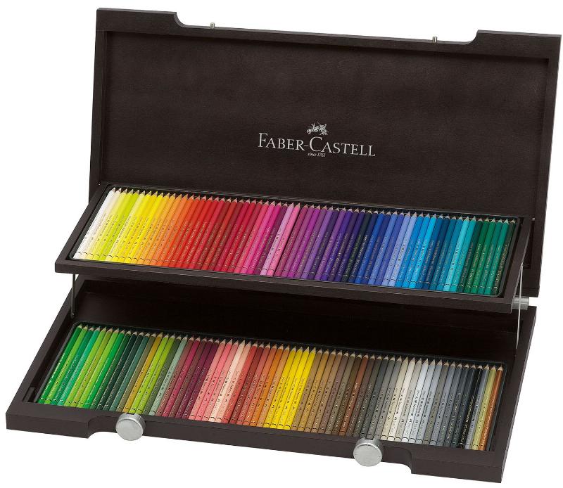 Peinture Faber-Castell dans un atelier d'artiste français