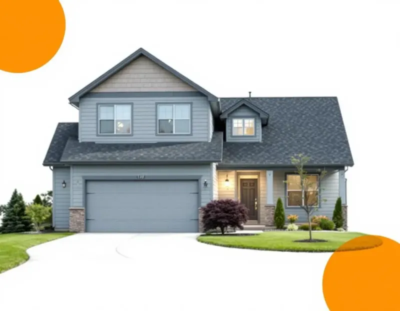 Un mur fraîchement peint avec de la peinture glycéro blanc brillant, reflétant la lumière avec élégance.