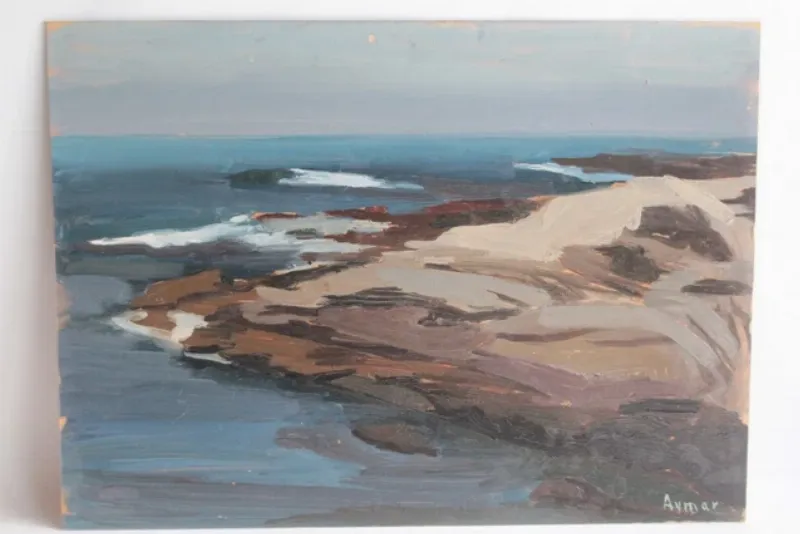 Alt text: Peinture à l'huile de pivoines roses sur toile, style impressionniste, avec un gros plan sur la texture des pétales. L'œuvre dégage une impression de douceur et de luxe.