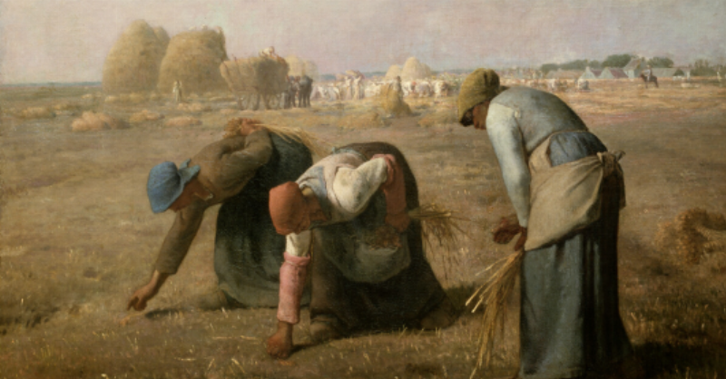 Les Glaneuses de Millet, peinture réaliste française emblématique de la vie rurale