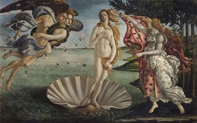 Peinture de la Renaissance Italienne, Botticelli, interprétation symbolique, humanisme, mythologie