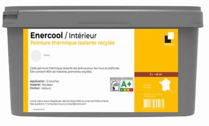 Matériaux de qualité pour l'application d'une peinture thermique intérieure performante