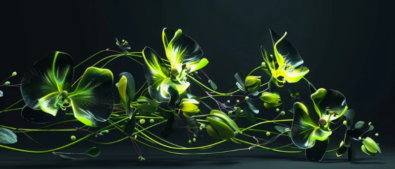 Une composition florale inspirée de Monet, vibrante et pleine de lumière.