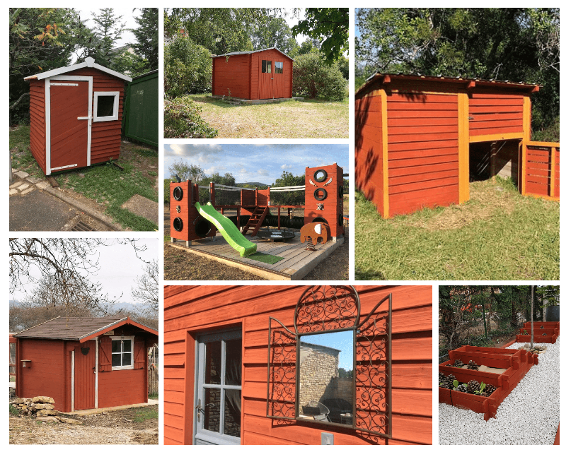 Pigments rouges naturels et artisanat français pour la peinture historique.