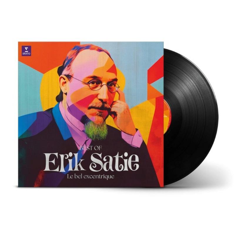 Un portrait d'Erik Satie, compositeur français, figure emblématique de la musique classique française et de l'avant-garde.