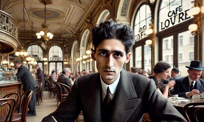 Intérieur cubiste du Café Orient à Prague, un exemple splendide de l'architecture moderne tchèque 