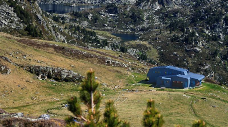 Assiette de fromages et charcuteries de montagne à L'Hospitalet-près-l'Andorre
