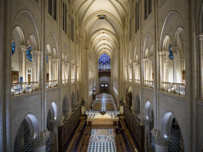Travaux de restauration de Notre-Dame de Paris, un chantier d'espoir et d'avenir