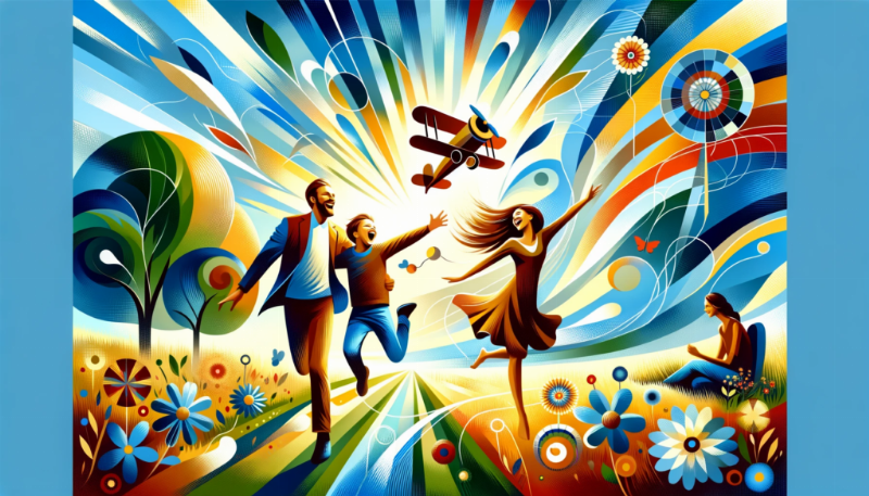 Photo transformée en peinture de style impressionniste avec des couleurs vibrantes et des coups de pinceau visibles