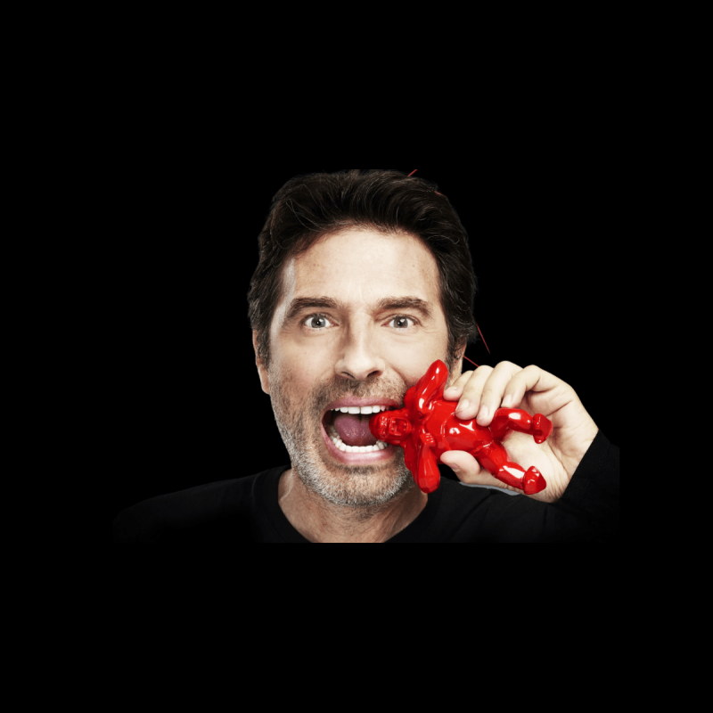 Richard Orlinski travaillant sur sculpture, processus creation, vision artiste