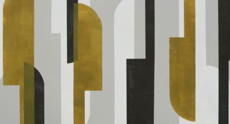 Une œuvre de Robert Combas avec des couleurs vibrantes et des formes spontanées, reflétant le style de la Figuration Libre et la culture populaire française.