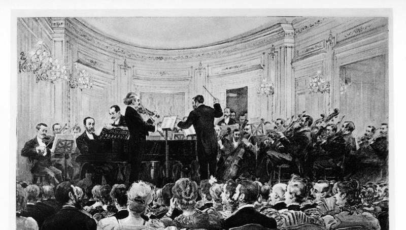 Camille Saint-Saëns et le violon dans la musique classique française