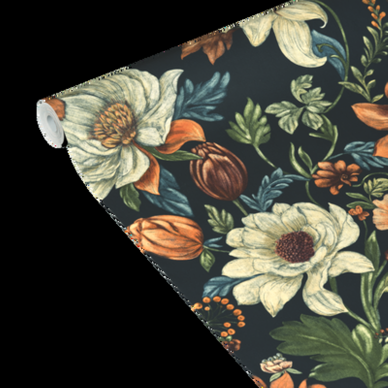 Ambiance salle de bain française avec meuble repeint et accessoires chics