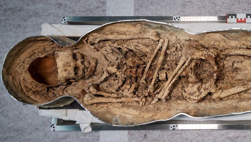 Sarcophage Notre-Dame patrimoine culturel français