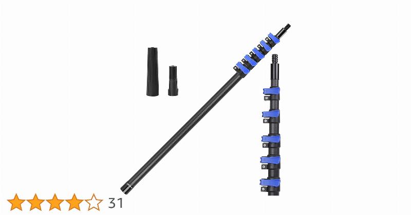 Illustration de la sécurité et de l'ergonomie d'une perche télescopique pour la peinture en hauteur