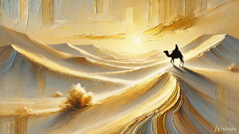 Une statue de flamant rose réalisée dans un style art abstrait moderne, utilisant des formes géométriques épurées et des couleurs vives, présentée dans une galerie d'art contemporain à Paris, attirant l'œil des visiteurs.