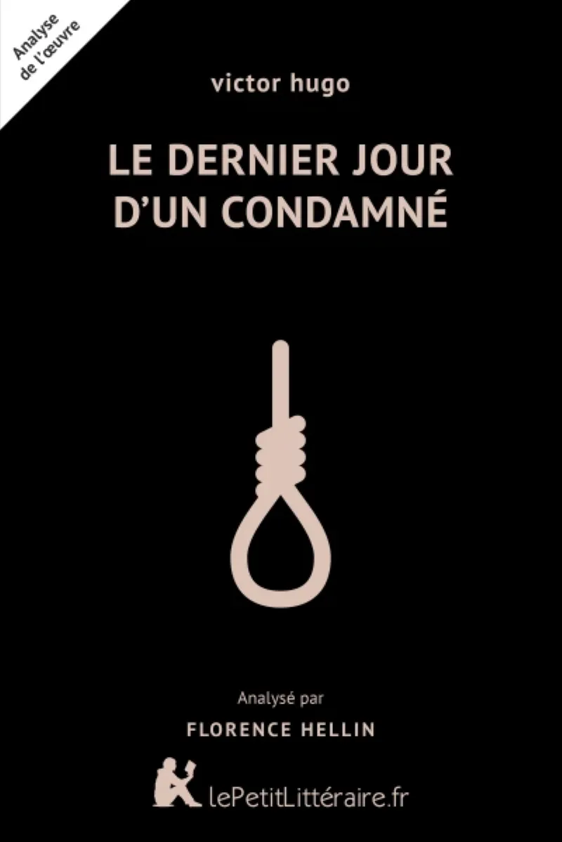 Illustration du style narratif de Victor Hugo, montrant le journal intime d'un condamné, avec des extraits de son monologue intérieur reflétant son angoisse et ses pensées, pour *Le Dernier Jour d'un Condamné Victor Hugo*