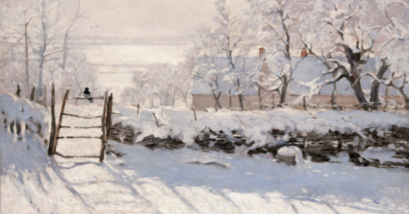 Techniques de lumière et ombre dans un tableau peinture paysage nature impressionniste