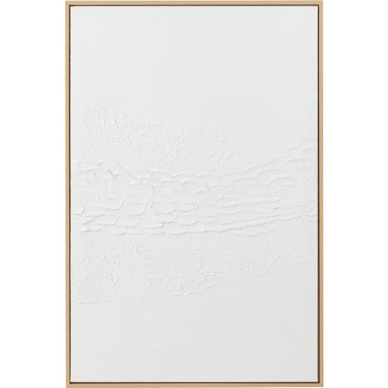 Tableau sur toile moderne abstrait et minimaliste pour une chambre contemporaine