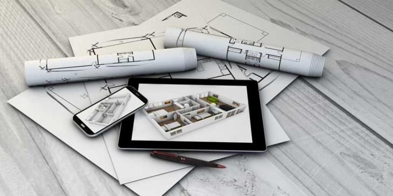 Techniques de perspective pour le dessin d'architecture de maison moderne