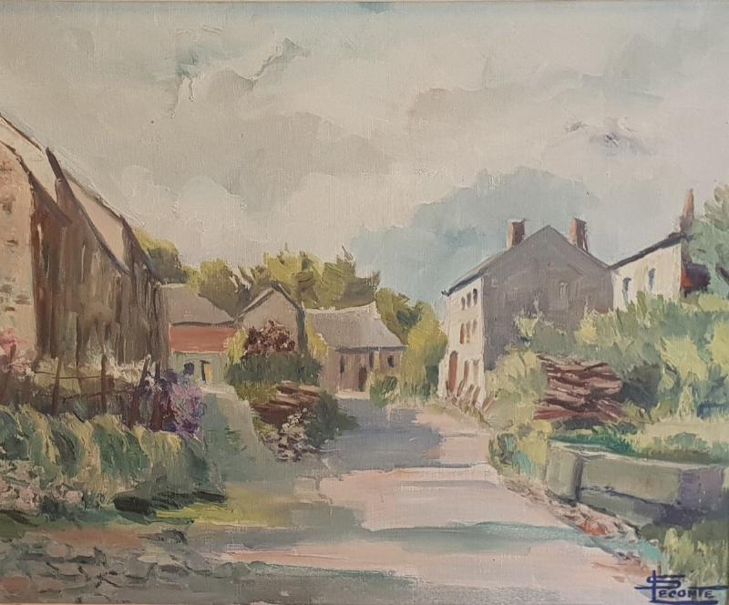 Techniques de pinceau post-impressionniste et utilisation de la couleur