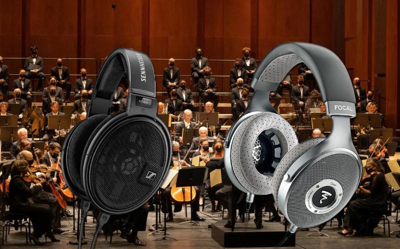 Variété de casques audio ouverts et fermés pour l'écoute de la musique classique