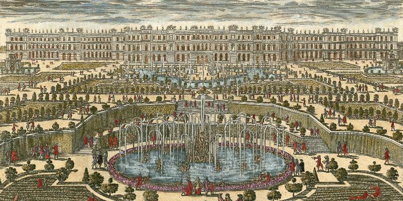 Ouvriers du Grand Siècle construisant le château de Versailles