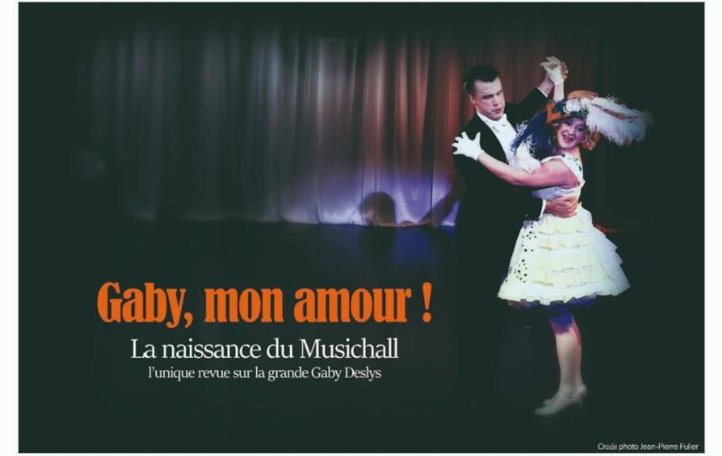 Ancienne affiche de cabaret français illustrant l'âge d'or de la chanson la musique