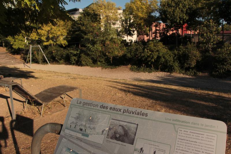 Ville durable et végétalisée avec biodiversité intégrée