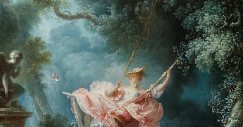 La légèreté et la sensualité des fêtes galantes du Rococo, symboles de la peinture du XVIIIe siècle français
