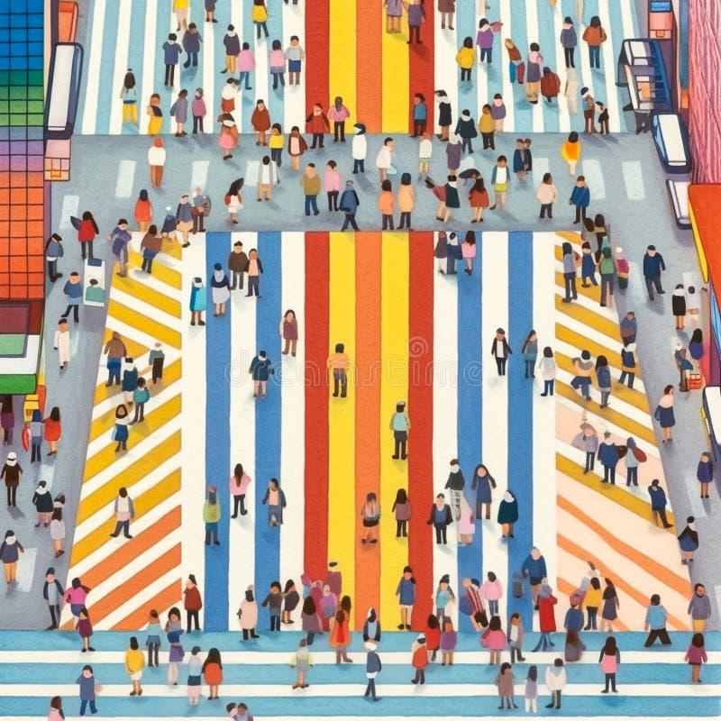 Tokyo Skytree illuminée la nuit avec des lumières néon vibrantes